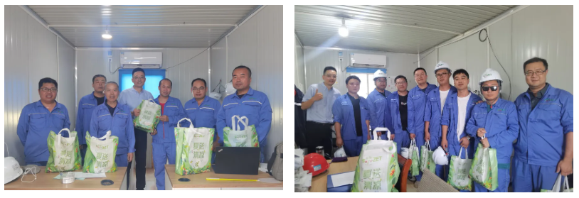 关怀一线 致敬匠心 | 抖圈股份开展项目现场夏日“送清凉”慰问活动 关怀一线 致敬匠心 | 抖圈股份开展项目现场夏日“送清凉”慰问活动